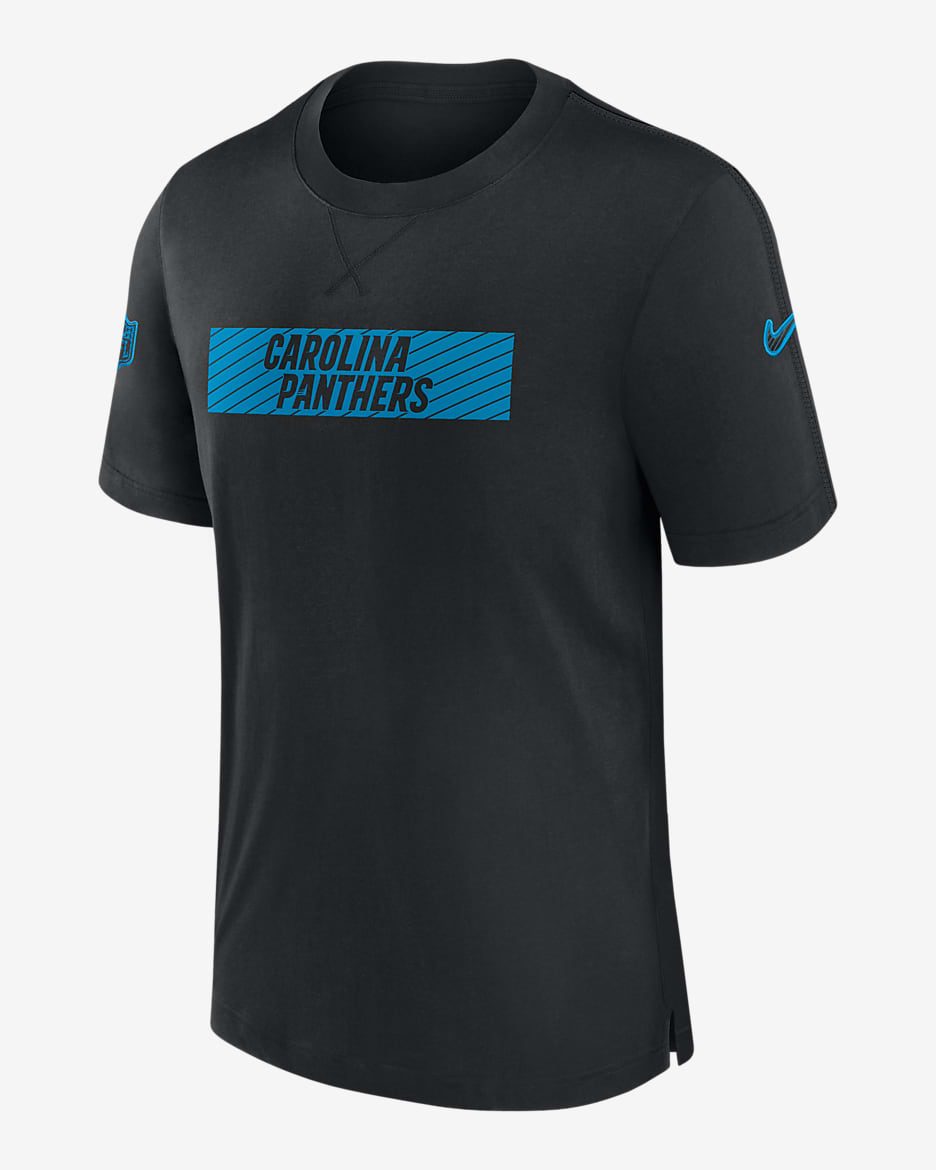 Nike Men s Carolina Panthers Sideline Player Dri FIT T Shirt